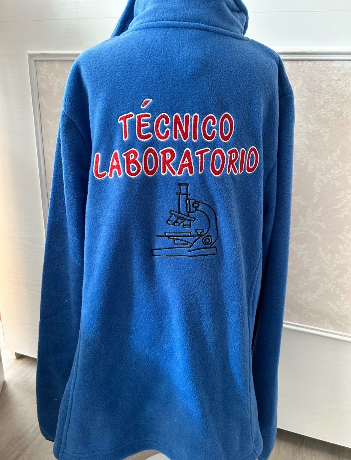 Chaqueta Polar TÉCNICO LABORATORIO Personalizada - Imagen 3