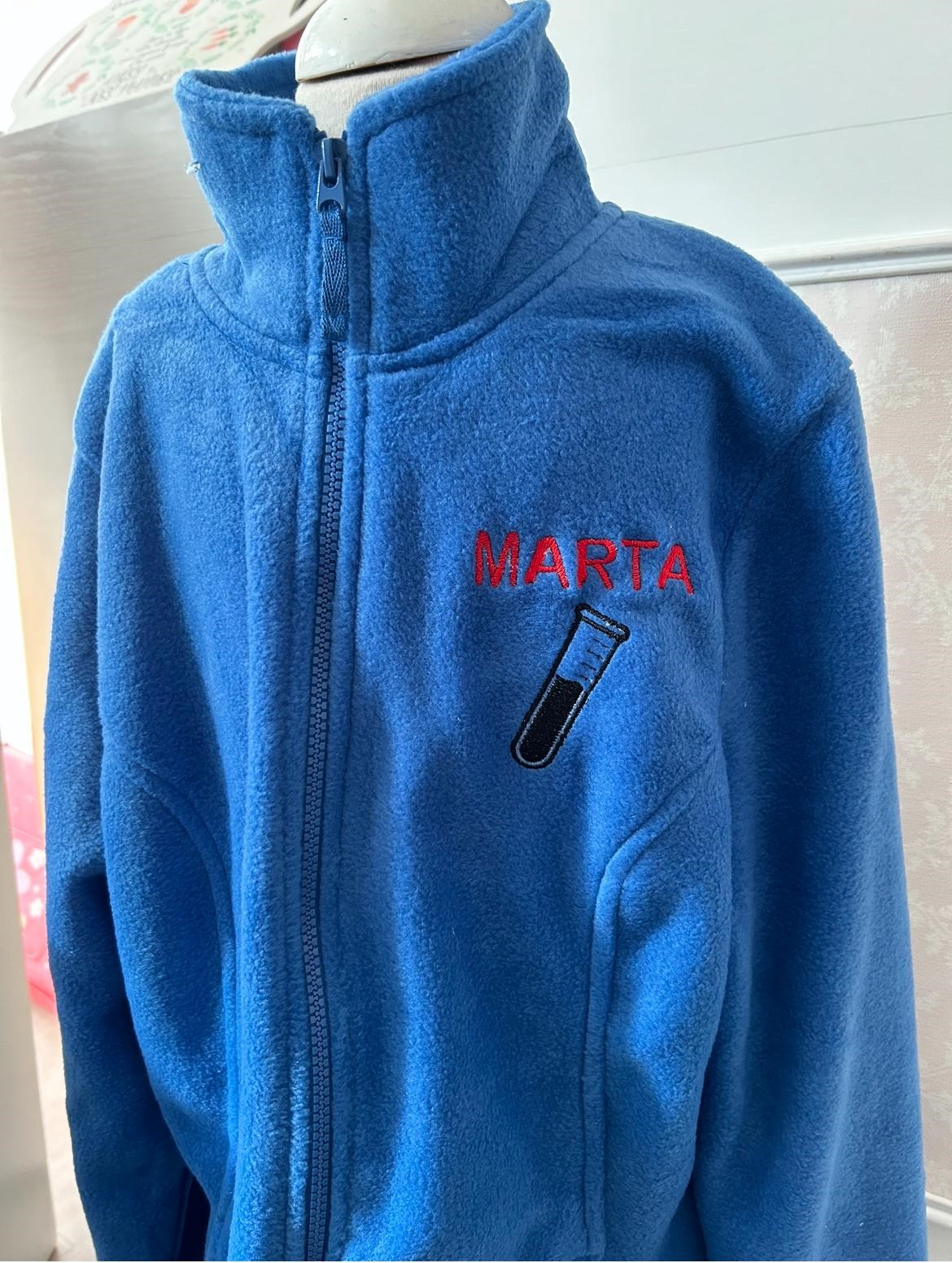 Chaqueta Polar TÉCNICO LABORATORIO Personalizada - Imagen 2
