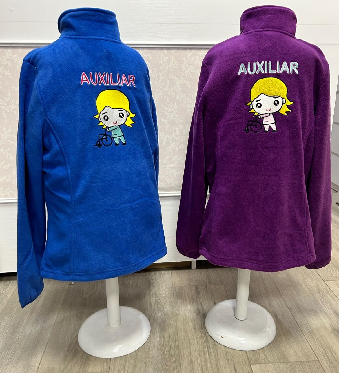 Chaqueta Polar AUXILIAR Personalizada - Imagen 3