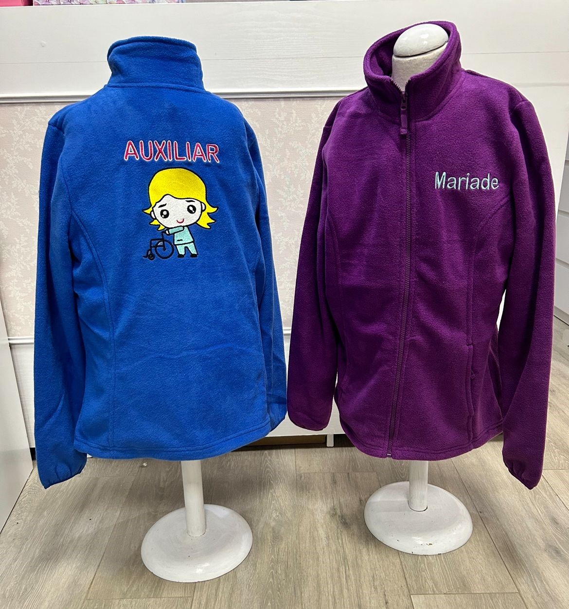 Chaqueta Polar AUXILIAR Personalizada - Imagen 2