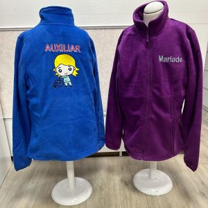 Chaqueta Polar AUXILIAR Personalizada